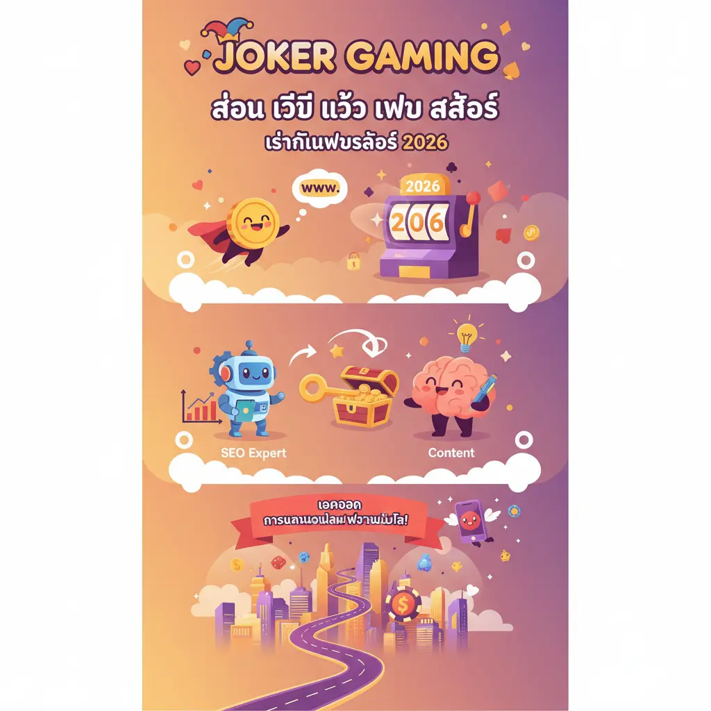สอน วิธี เข้า เว็บ สล็อต - Joker Gaming
