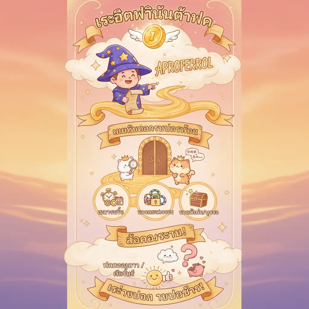 เครดิตฟรีไม่ต้องฝาก - APROFERROL