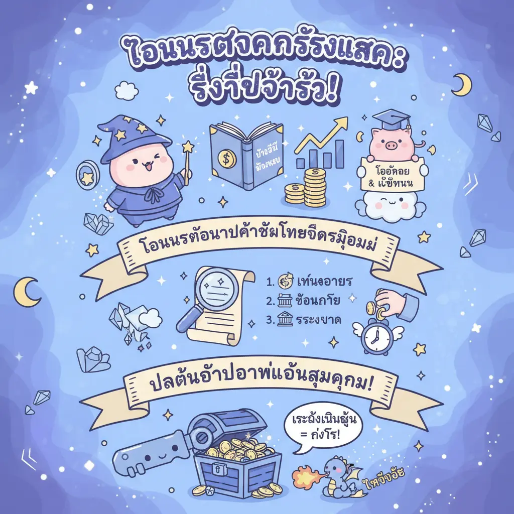 โบนัสฝากครั้งแรก - บัญชีซื้อขาย