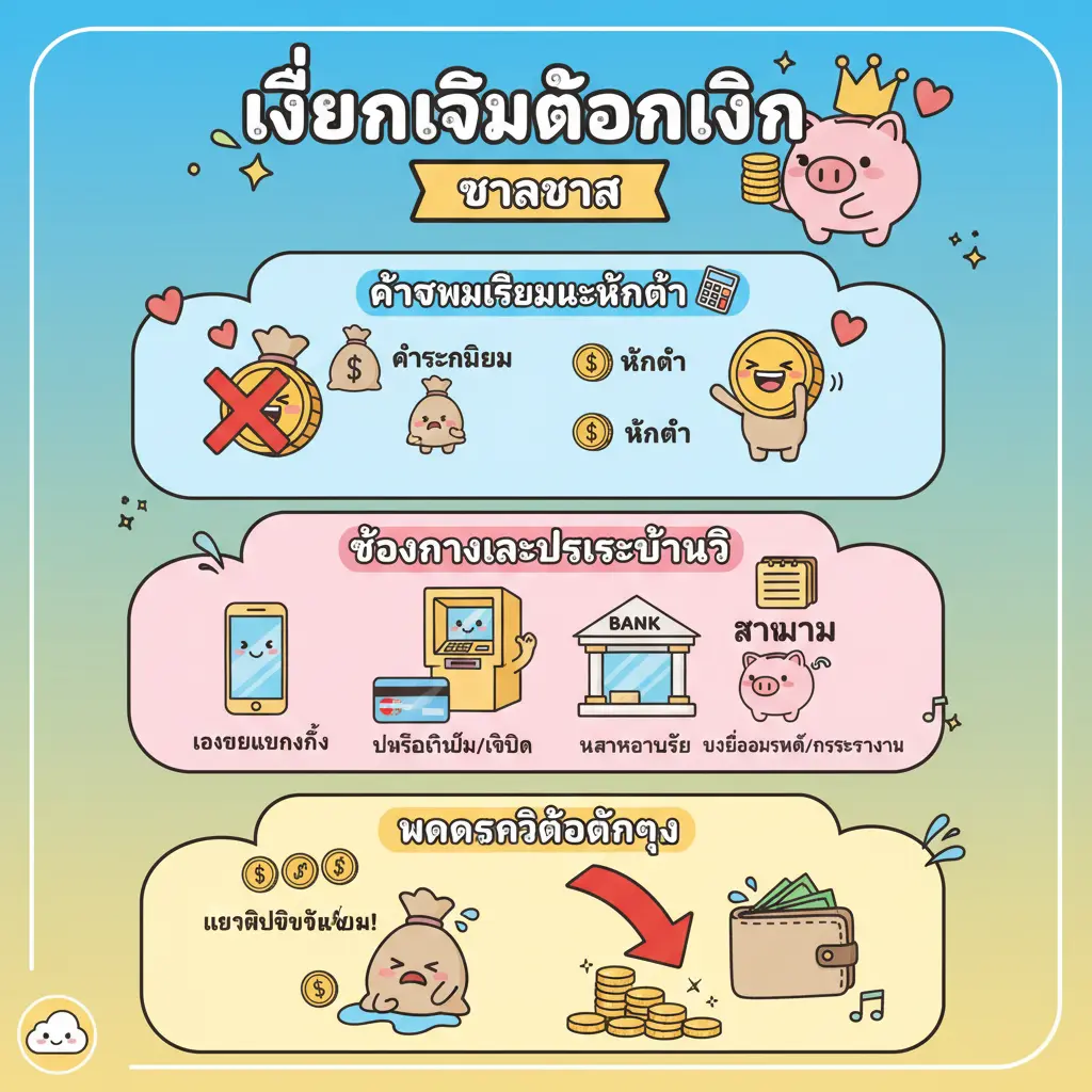 เงื่อนไขถอนเงิน - ธนาคาร