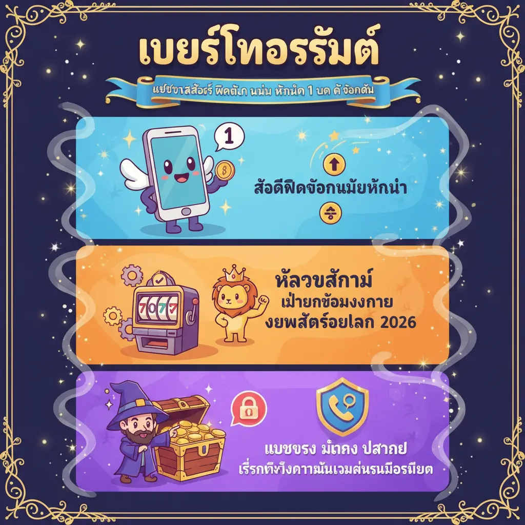 เว็บตรง สล็อต ฝากถอน ไม่มี ขั้นต่ำ 1 บาท ก็ ถอนได้ - เบอร์โทรศัพท์