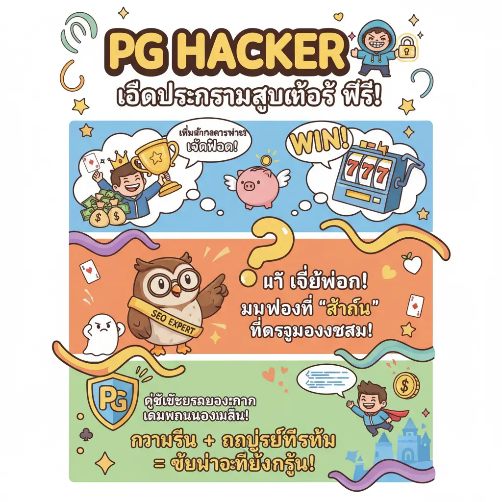 โหลดโปรแกรมสูตรสล็อต ฟรี - PG HACKER
