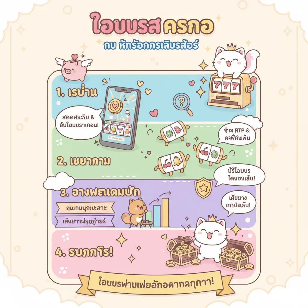 ขั้น ตอน การเล่นสล็อต - โบนัสคาสิโน